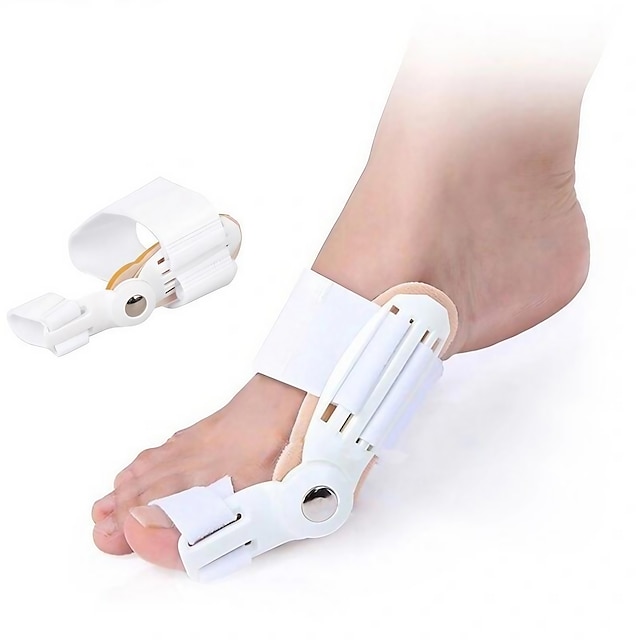  1pc Unisex Big Toe Straightener, Adjustable Toe Separator, Foot Corrector