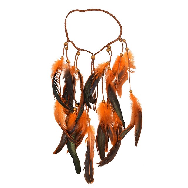  toaleta boho accesorii bentita cu pene bentita elastica pentru festivalul tiganilor piese pentru cap indiene fancy anii 1970