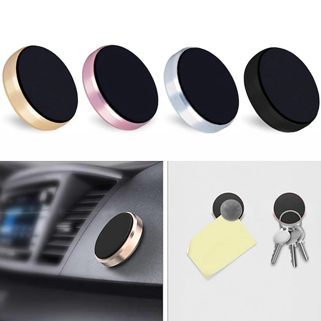 Magnetic Car Phone Holder Universal Mobile Phone GPS Stand Mini Mount For iPhone Samsung Huawei 13
