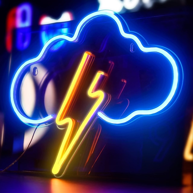  neonový nápis cloud led neonové světlo nástěnné osvětlení nástěnná výzdoba baterie nebo usb napájené rozsvítí se akrylové neonové nápisy do ložnice dětský pokoj obývací pokoj