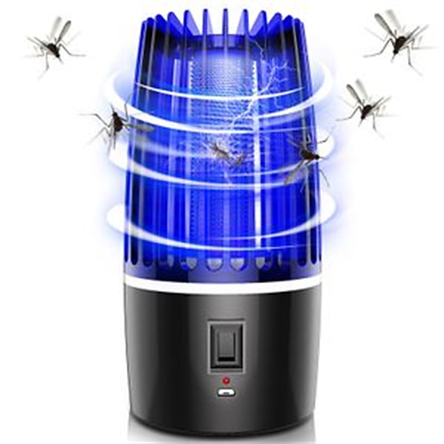  Mosquito Killer Lamp Radiationless Electric USB Mosquito Repellent Kills Fly Trap UV Insect Repellent Bug Zapper Pest Reject