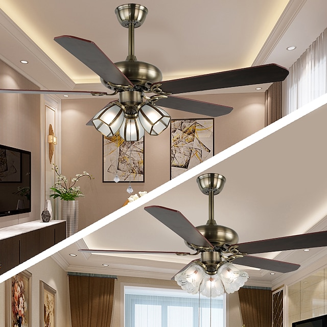 Ceiling Fan with Lights and Remote 42