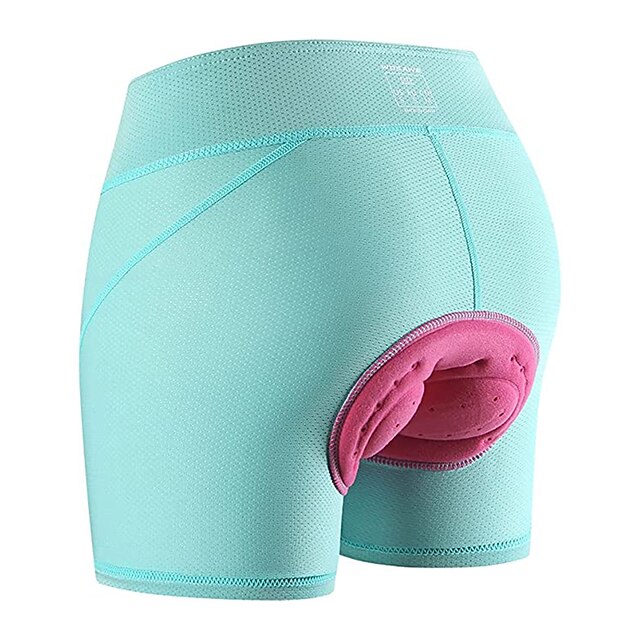  Women's Bike Shorts Cycling Padded Shorts Bike Underwear Shorts Bottoms Mountain Bike MTB Road Bike Cycling Sports 3D Pad Breathable Quick Dry Lightweight Black Pink Clothing Apparel Bike Wear