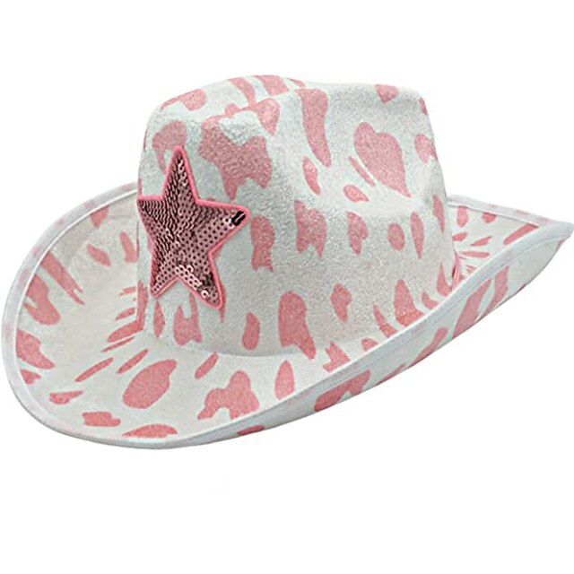 klasické Pălărie de cowboy Lăptăreasă West Cowboy Unisex Toate Halloween Carnaval Petrecere Casual Petrecerea Burlăcițelor Pentru copii Adulți Pălărie Toate Sezoanele