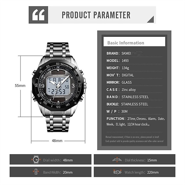 SKMEI Solar Men Sport Digital Watch Fashion Solar Sport Wrist Watch ...