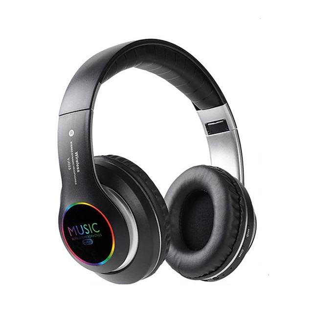  New HIFI Stereo Headphones Bluetooth Headphones Music Headphone FM and Support SD Card With Mic Foldable Phone Laptop PS4 PS5 TV