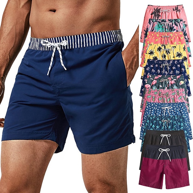Men's Board Shorts Swim Shorts Swim Trunks Board Shorts Quick Dry ...