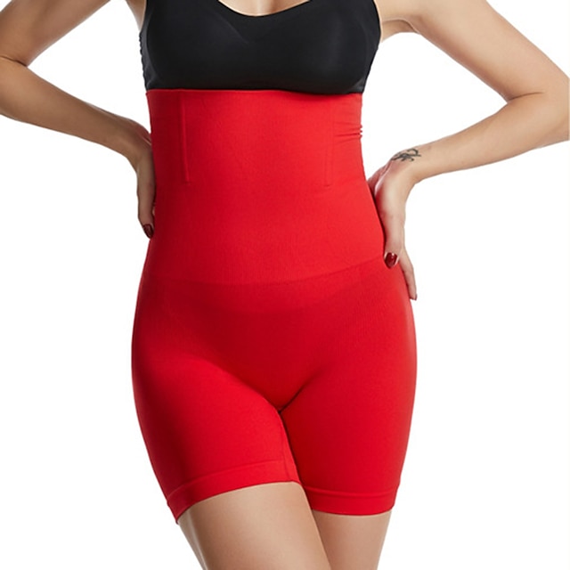  Per donna Pantaloncini intimo Pantaloncini scrunch Intimo Di tendenza Informale Comoda Breve Vita alta Liscio Fasciante in vita Sollevamento dei glutei Comfort Elevata elasticità Interni Giornaliero