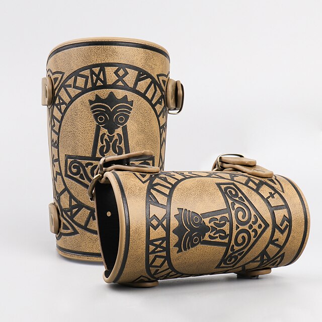 Retro Vintage Medieval Renaissance Armor Wristband Arm Guards Warrior