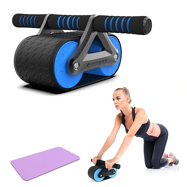 Automatic Rebound Abdominal Wheel, Double Round Ab Roller Wheel