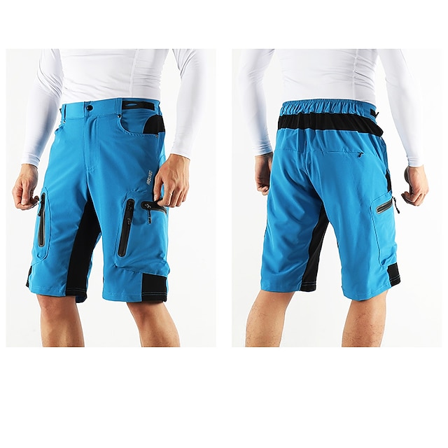 Arsuxeo Men's Bike Shorts Cycling MTB Shorts with Removable 3D Padded