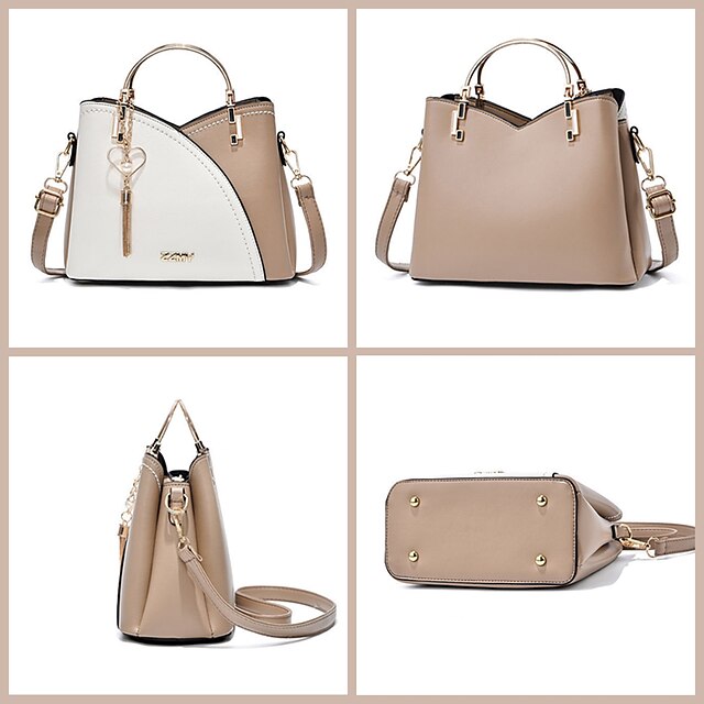 Women's Handbag Crossbody Bag Shoulder Bag PU Leather Office Shopping ...