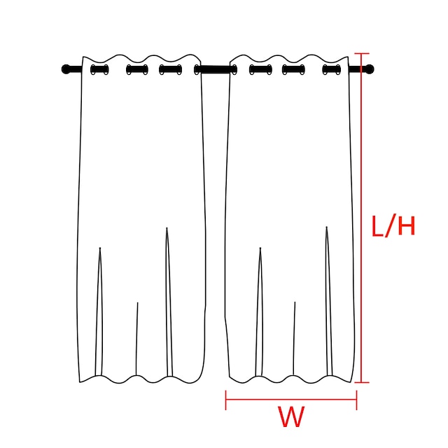 AMDHZ Wasserdichter Vorhang 3x2m Transparent - PVC Terassenvorhang Mit Ösen