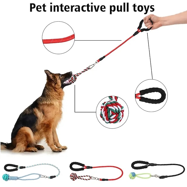 Soft Dog Ball Clean Training Tool Pet Toy Chew Teething Dog Puppy Play Teeth Molar Pet Toys