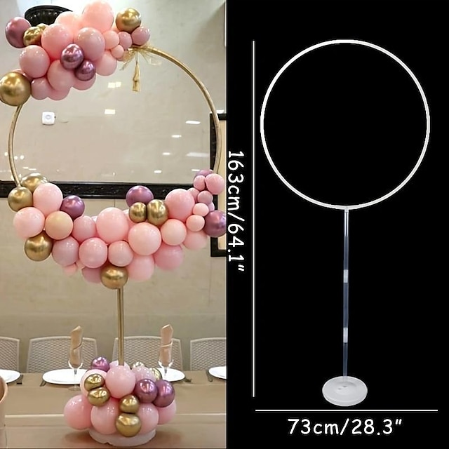  περίβλημα αέρα με μπαλόνι αιωρούμενη στήλη δαχτυλίδι δαχτυλίδι πάρτι γενεθλίων αέρα δαχτυλίδι διακόσμηση διάταξης στηρίγματα χονδρικής