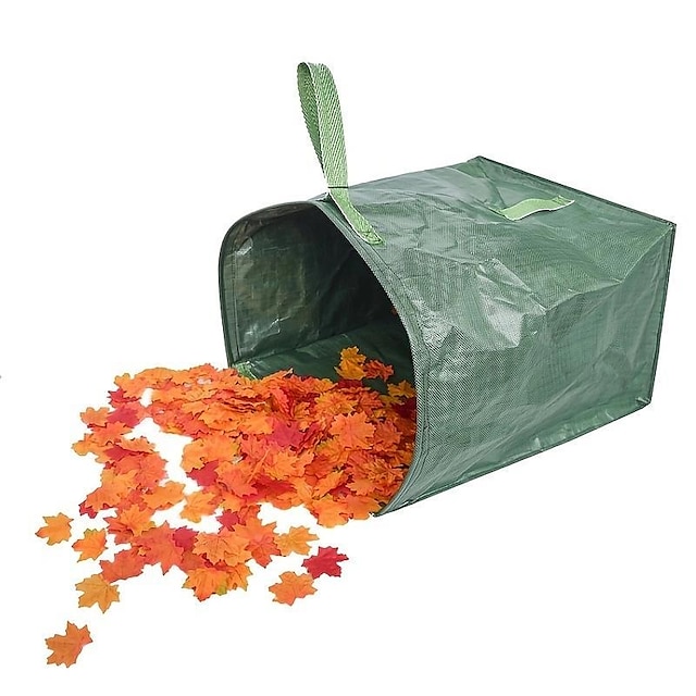 1pc Large Capacity Carry-on Garden Leaf Bag for Composting, Yard Waste, Toy  Storage & More