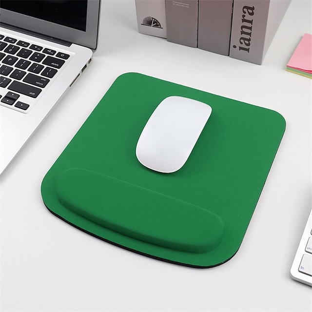  1 τμχ mouse pad με στήριγμα καρπού για φορητό υπολογιστή αντιολισθητικό τζελ καρπού eva support pad mouse mat για macbook pc φορητό υπολογιστή