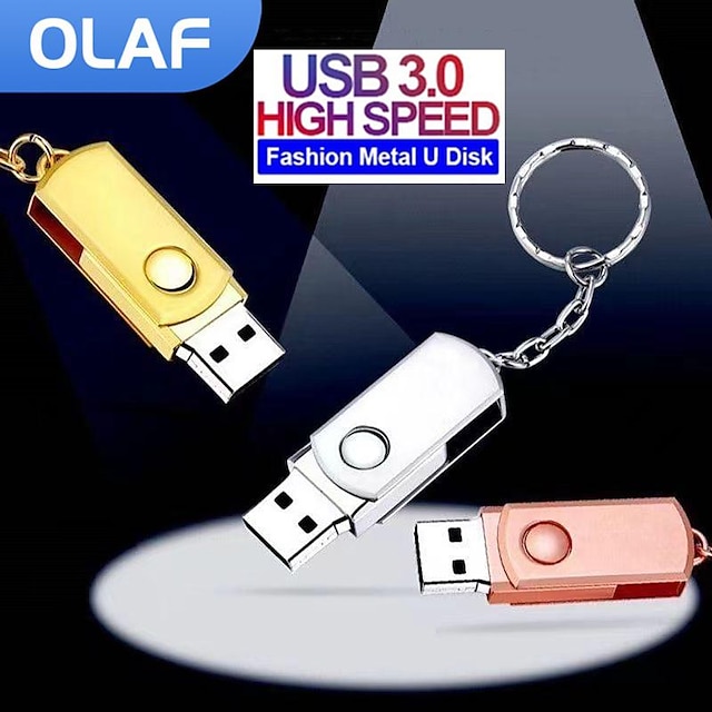  Metal USB 3.0 High Speed Flash Drive Pen Drive 32G/64G/128G Waterproof Flash Disk Mini Memory 32G U Flash Memory Sticks