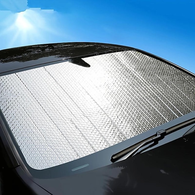 Aluminum Foil Sunshade For Cars RVs Trucks, Sunblock For UV Rays And ...