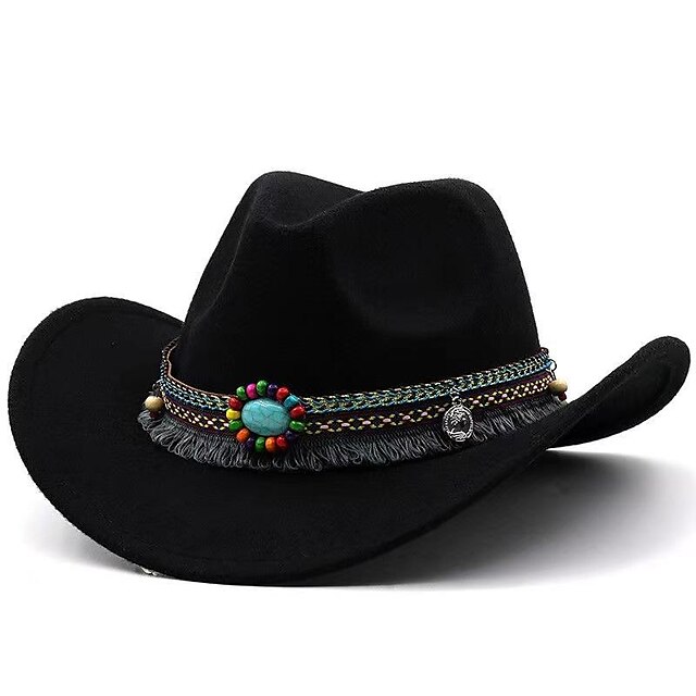 Wide Brim Western Cowboy Hats Belt Buckle Panama Hat Ameirican 18th ...