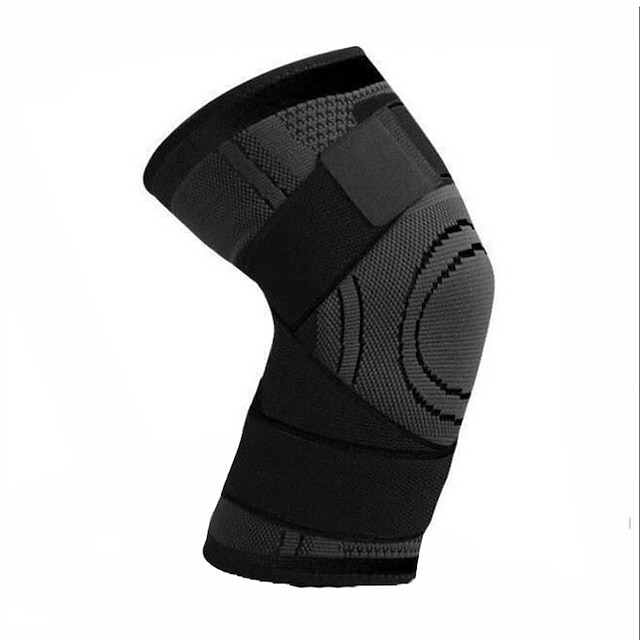  1-teiliges Anti-Rutsch-Kompressions-Kniepolster für Erwachsene, Schutzausrüstungsset für Outdoor-Sportarten, Schmerzlinderung und Genesung nach Verletzungen