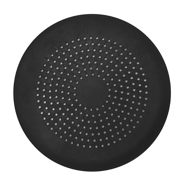  1 stk hårfang, rundt afløbsdæksel til bruser silikone hårprop med sugekopper, let at installere dragt til badeværelse, badekar, køkken 2 stk.