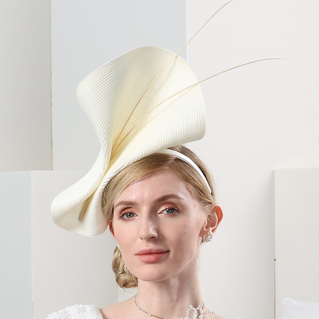  sombreros sombreros sombreros de fibra natural fibra sintética sombrero de paja platillo sombrero cloche fiesta de noche carrera de caballos retro británico con lazo gorra casco sombreros