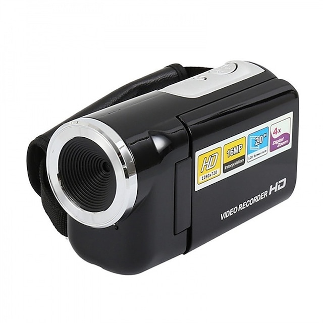 Câmeras de vídeo digitais 2.0 16mp 4 x zoom filmadora dv dvr presente para crianças