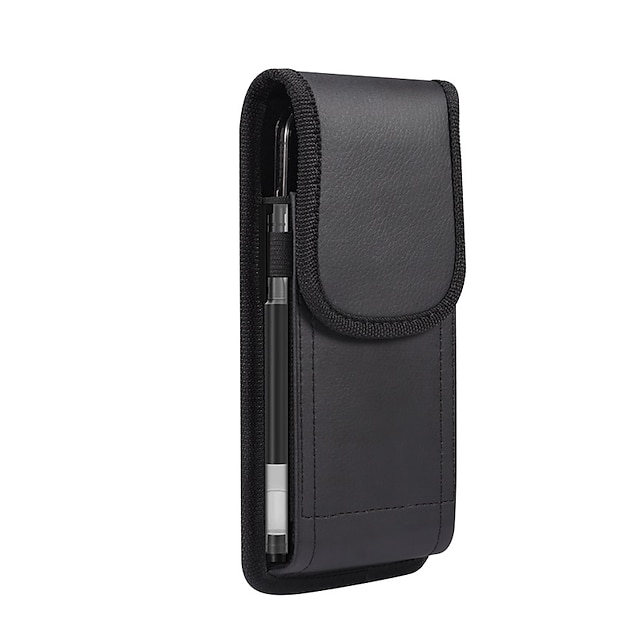  mobilvesker med stor kapasitet mobiltelefonhylsterveske med belteløkke lommebokdeksel deksel etui midjeveske telefonbeskytter