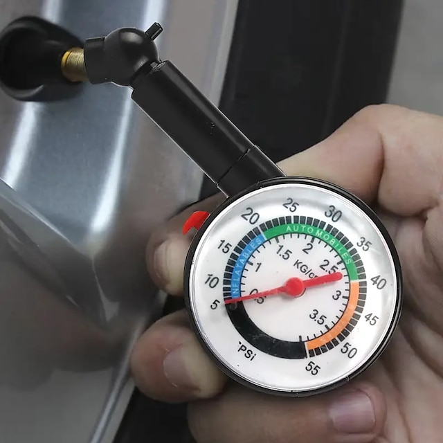  høj nøjagtighed dæktryksmåler nøjagtig bil lufttryk dækmåler til sort bil lastbil og motorcykel dæktryksmåler