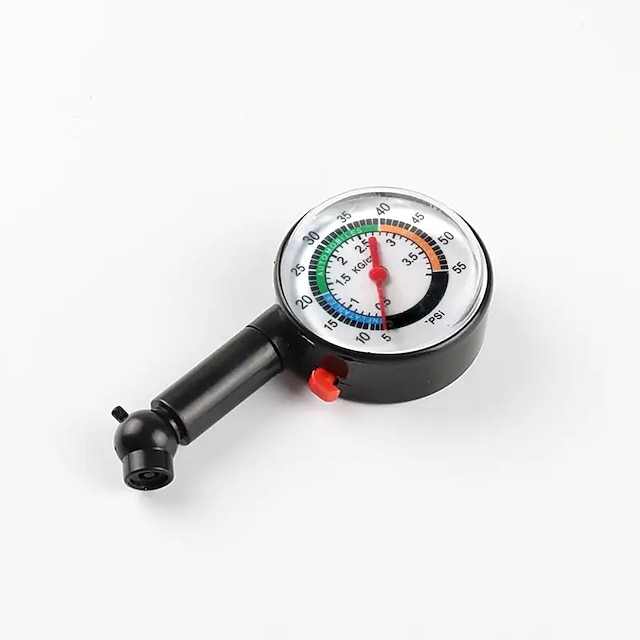  Medidor de pressão de pneu de alta precisão Medidor de pressão de ar de carro preciso para caminhão de carro preto e medidor de pressão de pneu de motocicleta