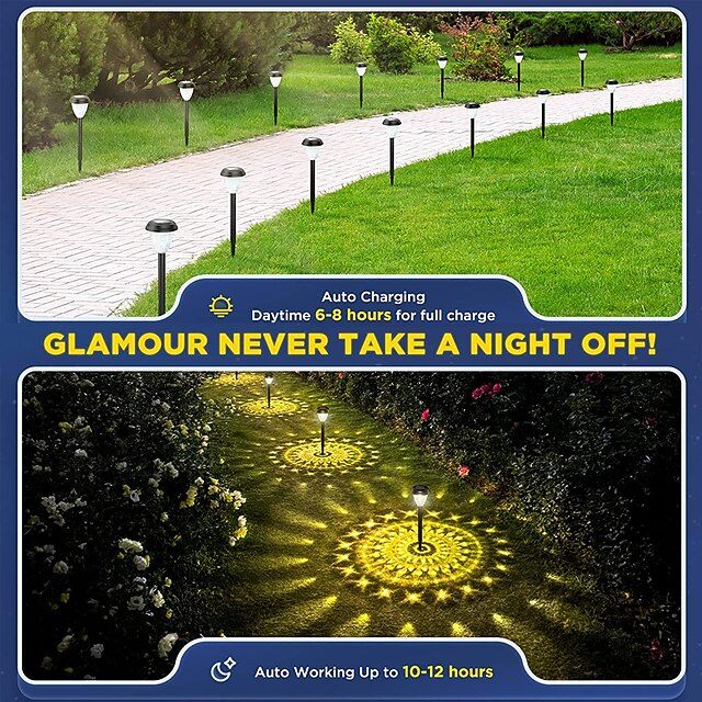 Ultra Bright Solar Outdoor Lights Decorative Faster Charge Solar