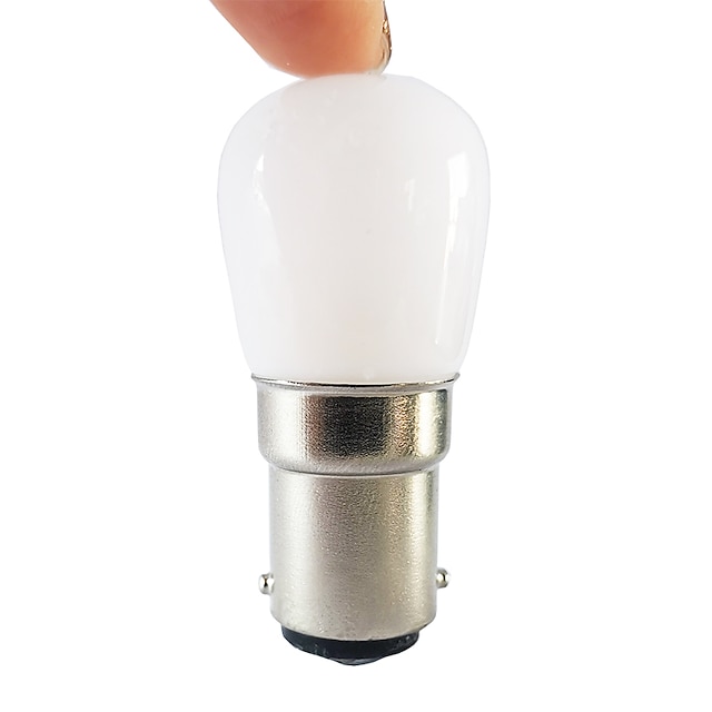  2w lâmpadas globo led 150lm b15 t22 6led grânulos smd 2835 branco quente e ac110v/220v