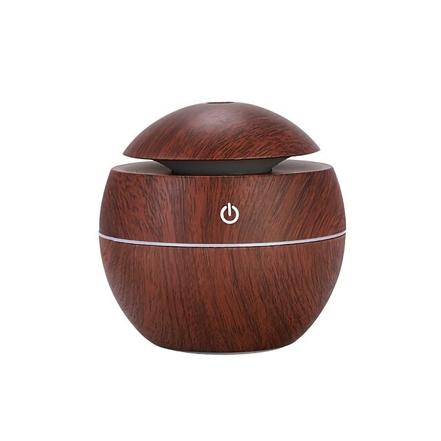  difusor de óleo essencial com umidificador ultrassônico usb de aroma para casa difusor de aroma difusor de vapor 7 cores luz led 130 ml escritório