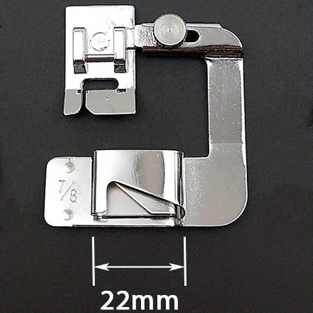 Domestic Sewing Machine Foot Presser Foot Rolled Hem Feet For Brother