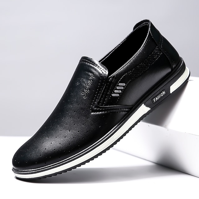 Men's Loafers & Slip-Ons Comfort Shoes Outdoor Daily Microfiber ...