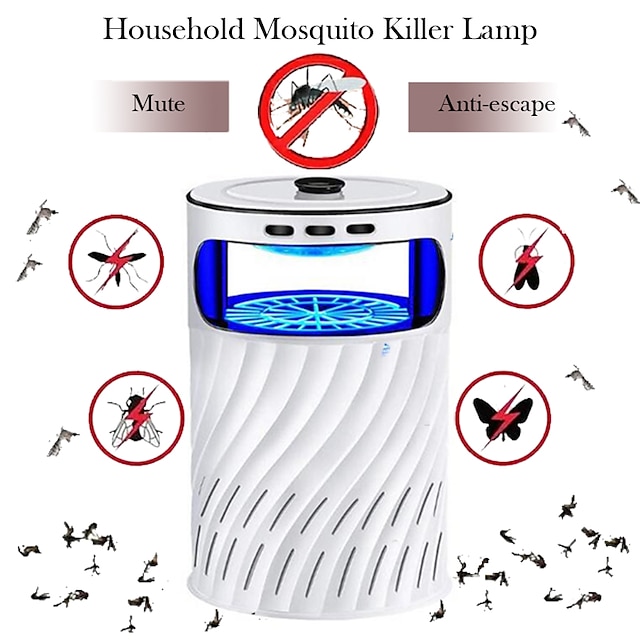  1 pièces été ménage moustique tueur lampe usb piège à mouches moustiques receveur led photocatalyseur moustique lampe anti-moustique