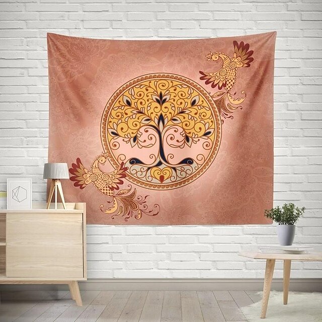 Tree of Life Mandala Hanging Tapestry Wall Art Bohemian Large Tapestry