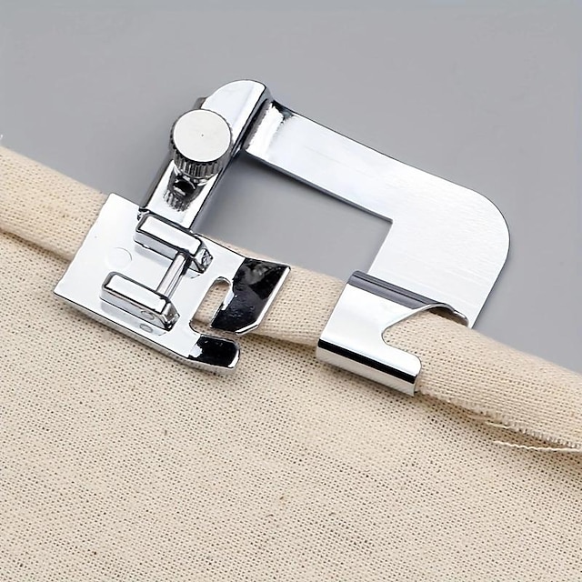  Domestic Sewing Machine Foot Presser Foot Rolled Hem Feet For Brother Singer Sew Accessories