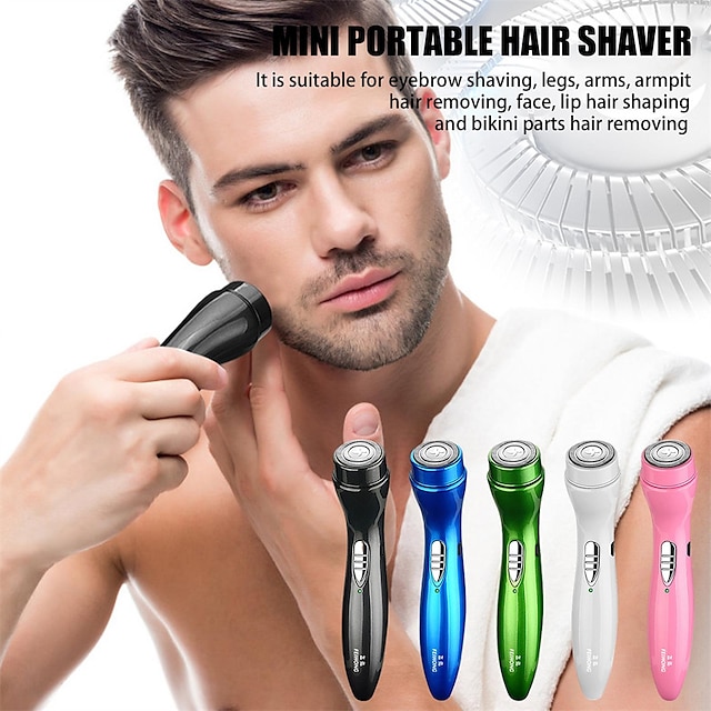  2023 ny mini elektrisk barbermaskin automatisk barberhøvel for menn bærbare skjeggkniv sikkerhetshoder barbermaskin hår for menn