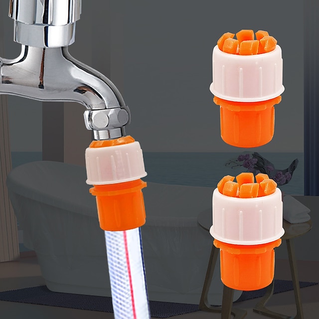  5 pièces tuyau de joint de robinet à tuyaux durs adaptateur connecteur de robinet adaptateur de robinet connecteur de tuyau de robinet de jardin polyvalent