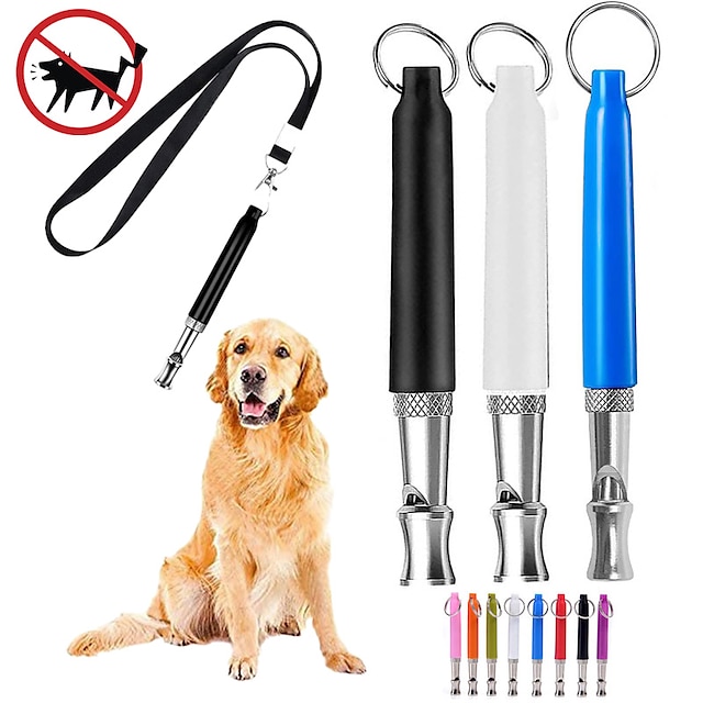  Ultrasonic Dog Whistle to Stop Barking for Dogs Recall Training Professional Silent Dog Whistle Control Devices Neighbors Dog