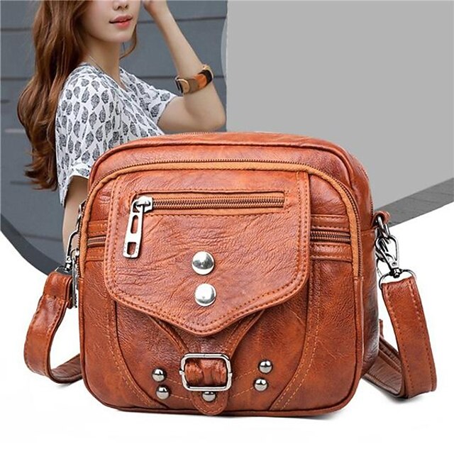 Fashion Cross Body Bag Women Handbags Bags PU Leather Purses and