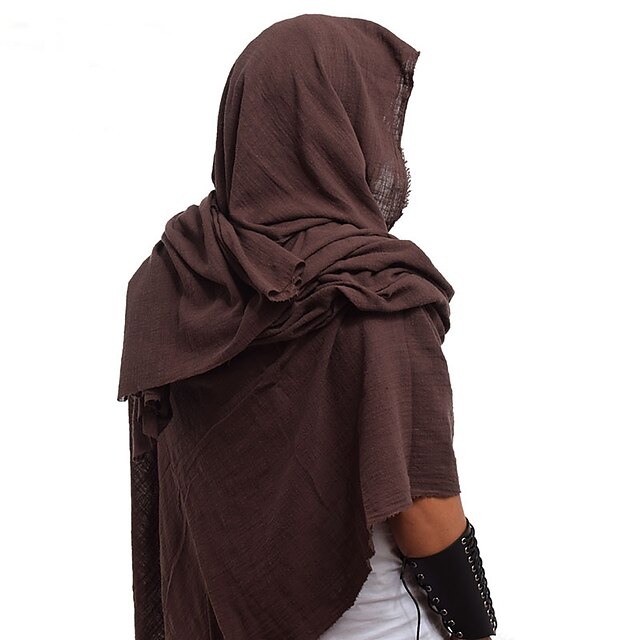 Cowl Hood Scarf Rogue Hood Medieval Cloak Renaissance Costume Men Neck Warmer Hooded Cape Hat