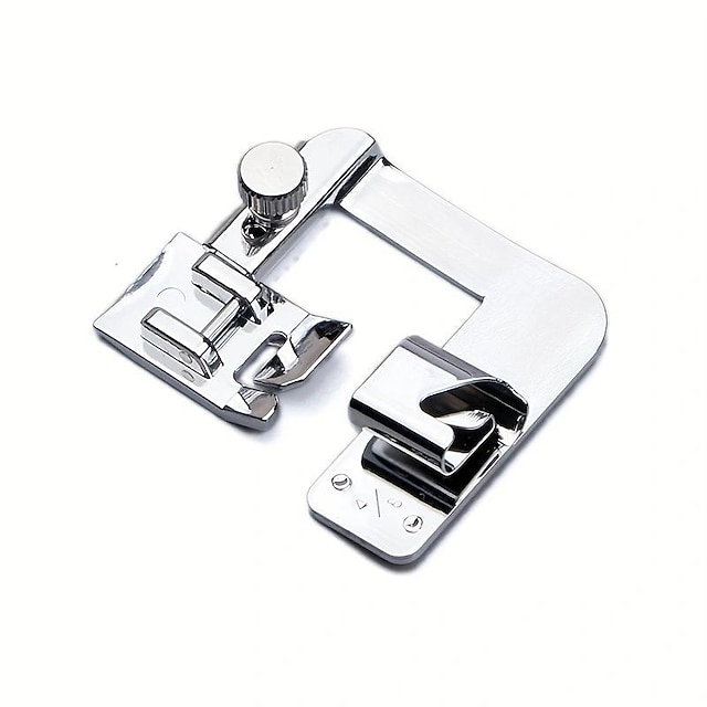 Domestic Sewing Machine Foot Presser Foot Rolled Hem Feet For Brother Singer Sew Accessories