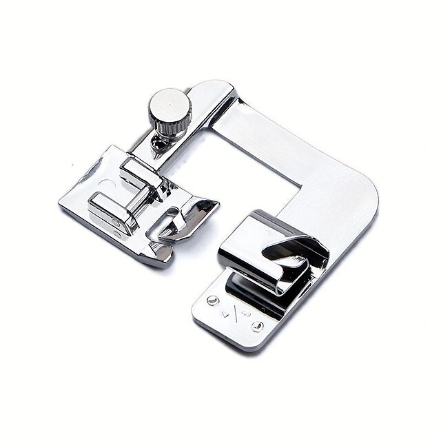 Domestic Sewing Machine Foot Presser Foot Rolled Hem Feet For Brother Singer Sew Accessories