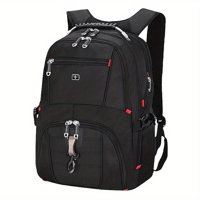  cestovní batoh extra velké 50l batohy na notebook pro muže, ženy, voděodolný školní bookbag schválený leteckou společností, pracovní taška s nabíjecím portem USB, vhodná pro 17palcový počítač, dárek