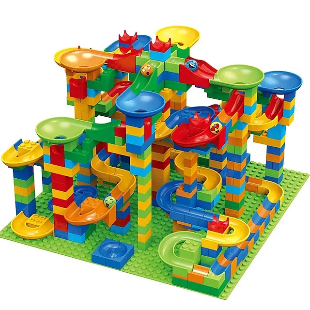  construa sua própria diversão com brinquedos educativos de blocos de construção de partículas montadas!