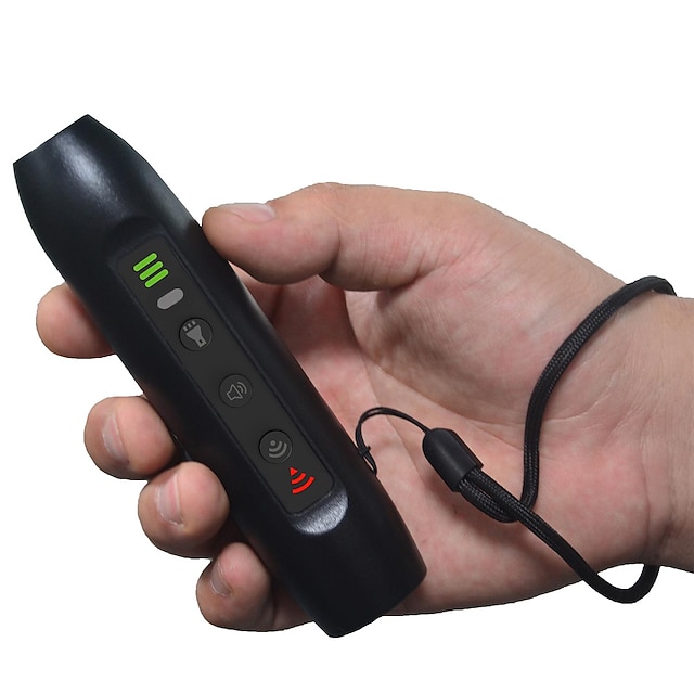  dispositivo antiabbaio a ultrasuoni per cani di piccola taglia media, dispositivo portatile per l'addestramento del cane