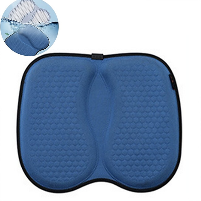  Gel Seat Cushion Reducing Pain Of Hip Back  From Long Sitting, Breathable Cooling Seat Cushion Honeycomb Design Absorbs Pressure  Portable for Office Chair Sofa Car Wheelchair
